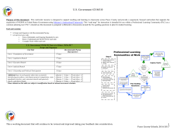 US Government #2106310 - myLearning | Pasco County Schools