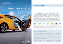 Hyundai Roadside Assist