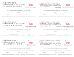 Knitted Knockers - Personalized Tags