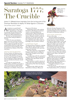 Saratoga: The Crucible 1777
