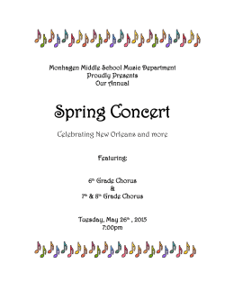 6th Grade Band - Middletown City School District