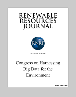 here - Renewable Natural Resources Foundation