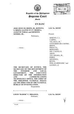 l\epublic of tbe ilbilippines - Supreme Court of the Philippines
