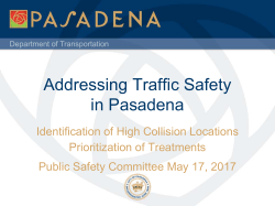 Public Safety Committee Presentation &ndash; May 17