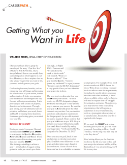Getting What you Want in Life