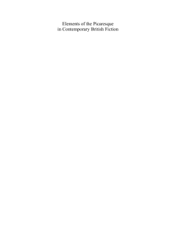 Elements of the Picaresque in Contemporary British Fiction