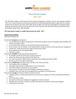 School-Parent Compact