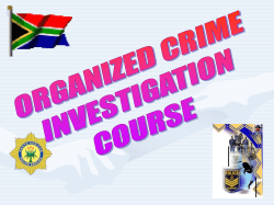 history of organized crime in south africa