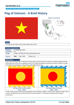 Flag of Vietnam - A Brief History
