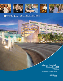 2010 foundation annual report
