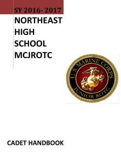 MCJROTC Student Handbook
