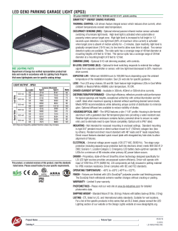 led gen3 parking garage light (xpg3)