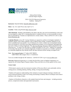 ENG 1220 JY01 J17SP Rhetorical Expression
