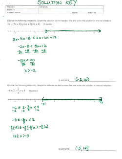 Test 2, Version B (SOLUTION KEY)