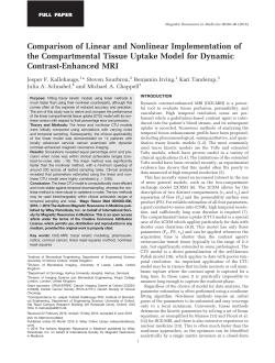 Comparison of Linear and Nonlinear Implementation of the