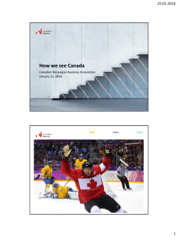 GAME ON! The Gaming Industri in Canada