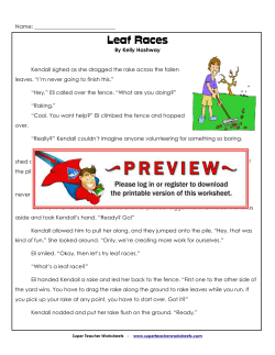 Leaf Races - superteacherworksheets.com