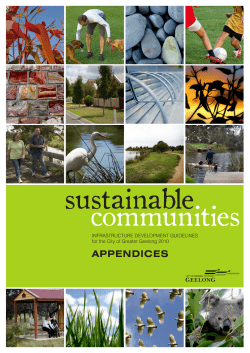 appendices - City of Greater Geelong
