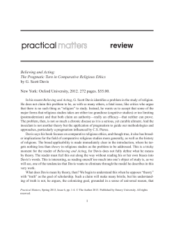 review - Practical Matters Journal