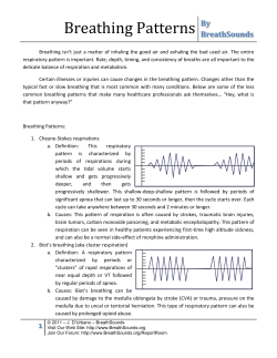 Breathing Patterns