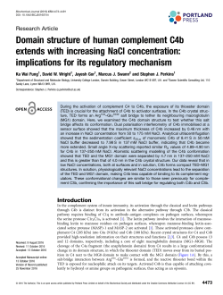 implications for its regulatory mechanism