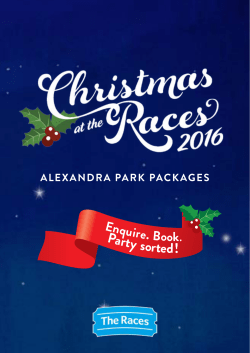 Party sorted! - Alexandra Park