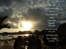 Greek Influence - Roman Grandeur and Convenience - TAL-KW