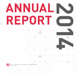 NCN annual report 2014