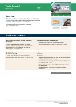 Totally Random L3 TSM pdf - Instructional Series