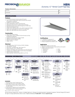 Economy 12" Partial Cutoff High-Bay - Precision