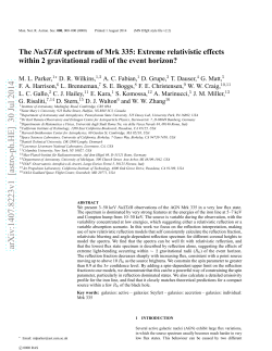 The NuSTAR spectrum of Mrk 335: Extreme relativistic effects within