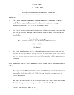 CITY OF SURREY BY-LAW NO. 17700 A by