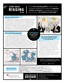 Fact Sheet - Common Cause