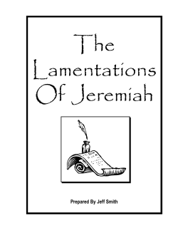 Lamentations - BibleStudyGuide.org