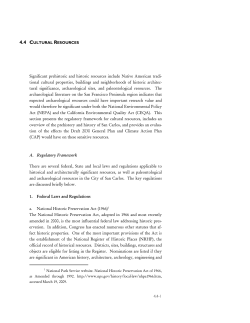 4.4-1 Significant prehistoric and historic resources include Native