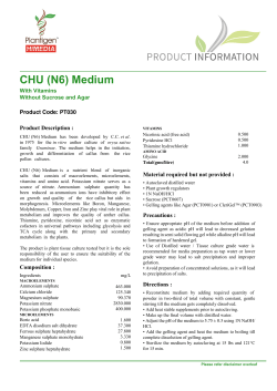 Page 1 of 3 CHU (N6) Medium PT030 w/ Vitamins