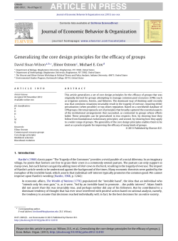 Generalizing the core design principles for the efficacy of groups