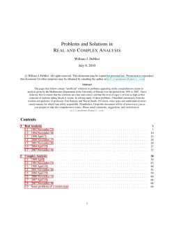 Problems and Solutions in - University of Hawaii Mathematics