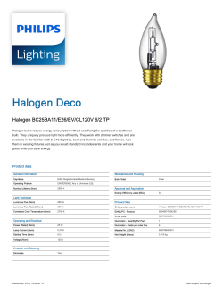 6/2 TP > < Halogen Deco