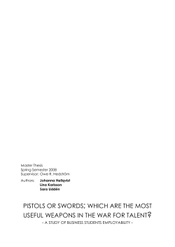 Framsida Master Thesis