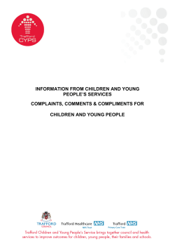 This Booklet is produced in conjunction with introduction of the new