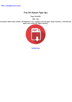 Free Art Museum Paper djvu