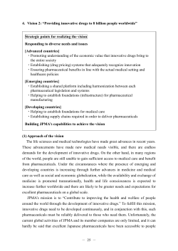 Providing innovative drugs to 8 billion people worldwide