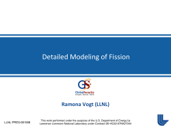 Detailed Modeling of Fission