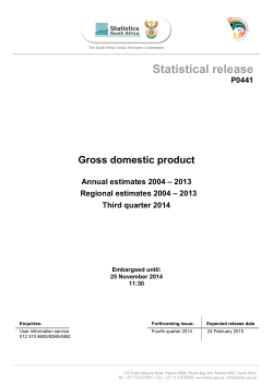 here - Statistics South Africa