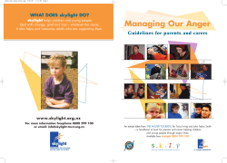 Managing Our Anger - Mental Health Foundation of New Zealand