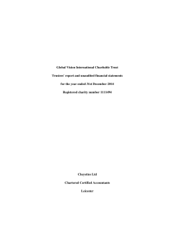 2014 Financial Accounts
