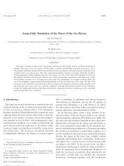 Large-Eddy Simulation of the Onset of the Sea Breeze