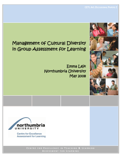 Emma Lejk - Northumbria University