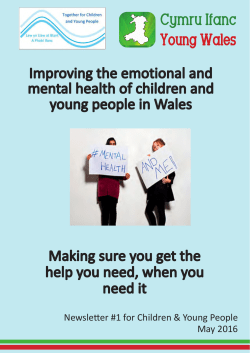 Improving the emotional and mental health of children and young